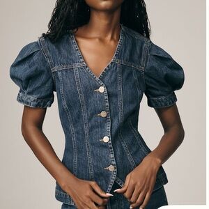 Damson Madder  Denim shell NWOT